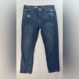 Pilcro Heritage Boyfriend Jeans Womens 28 Distressed Slim Straight Denim